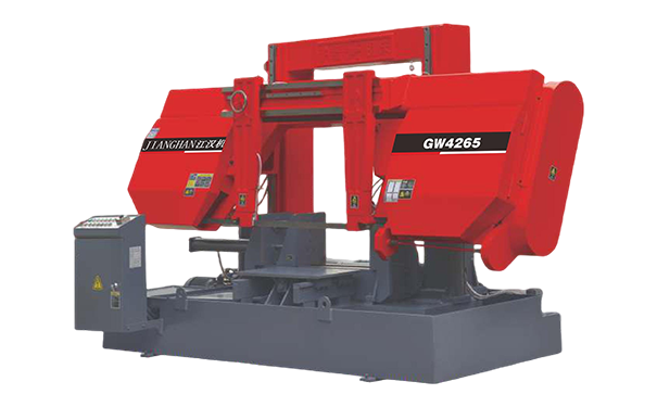 峨边GW4265双柱龙门卧式带锯床