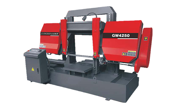 峨边GW4250双柱龙门卧式带锯床