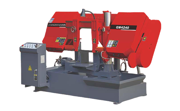 峨边GW4240双柱卧式带锯床