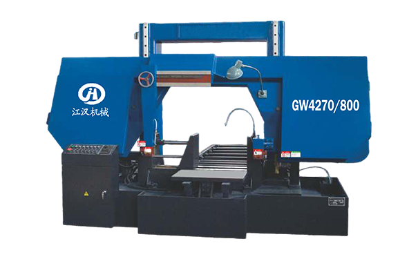 峨边GW4270/800双柱龙门卧式带锯床